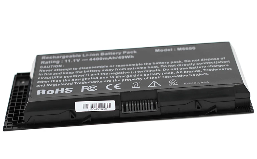 Аккумулятор Golooloo 49Wh для ноутбука DELL Precision M6600 M6700 M6800 M4600 M4700 M4800 FV993 FJJ4W T3NT1 PG6RC