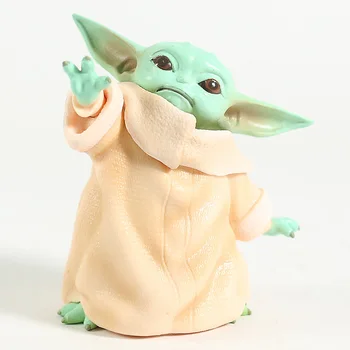 

The Mandalorian Baby Yoda PVC Figure Collectible Model Toy Doll