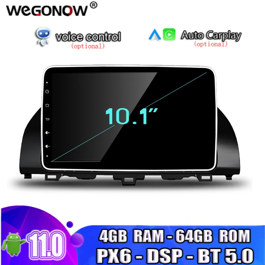 IPS DSP 10 1 &quotAndroid 2018 4 Гб + 64 ГБ 8-ядерный автомобильный DVD-плеер GPS-навигация аудио