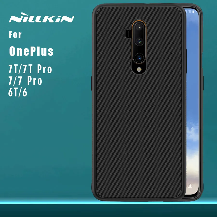 Чехол из синтетического волокна Nillkin для OnePlus 7T Pro 7 7Pro 6T 6 Чехол для телефона железный лист для OnePlus 7T 7 Pro Nilkin чехол