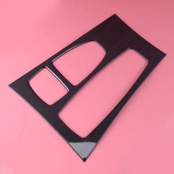 

Steel Titanium Console Gear Shift Box Panel Cover Trim fit for BMW X5 E70 X6 E71 2008 2009