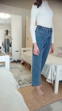 Vaqueros de cintura alta para mujer, Pantalones rectos de pierna ancha a la moda, holgados, cómodos, informales, ropa de mezclilla, pantalones bombachos