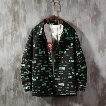 

Fashion2020 New Print Casual Jacket Mens Japanese Streetwear Designer Clothes Plus ASIAN SIZE M-6XL
