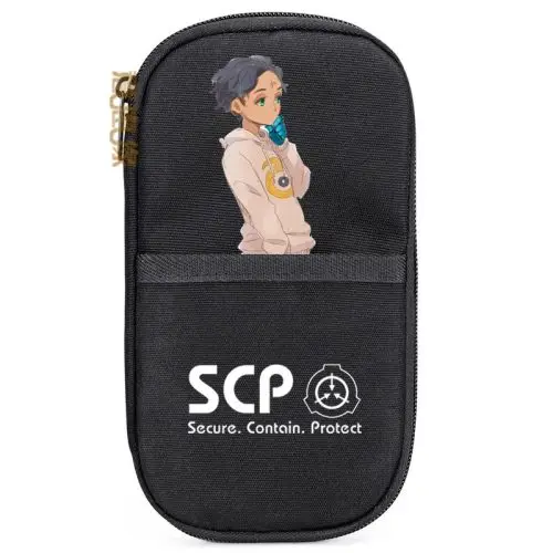 SCP Косплей Ручка Карандаш Чехол школьные офисные канцелярские сумки холст косметичка подарок - Цвет: 10