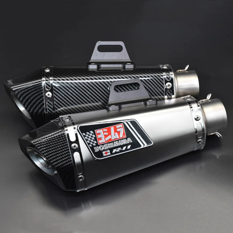 

Universal yoshimura stickers exhaust motorcycle muffler escape moto with db killer Exhaust Systems for FZ1 R6 R15 R3 ZX6R ZX10