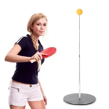 

Children Adult Table Tennis Trainer 90cm Elastic Soft Shaft Fitness Trainer Trainer Base Single Stainless Steel S5V3