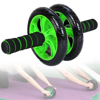 

Muscle Training Dual Abdominal Exercise Roller,Abdominal Wheel,Ab Roller Wheel Exercise Equipment, Fitness Workout for Abs