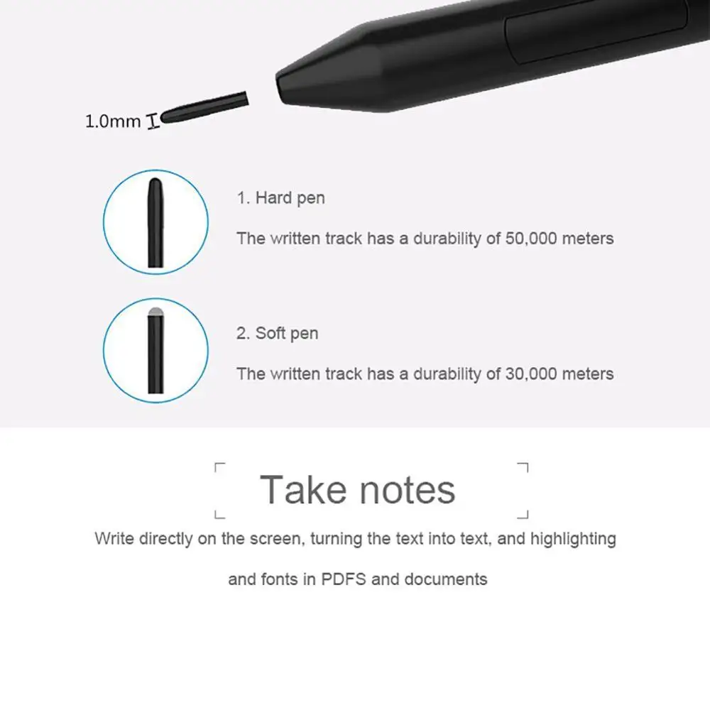 Чувствительный к давлению стилус для microsoft Surface Go Pro5/4/3/книга стилус 4096 чувствительная к давлению ручка