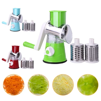 

Manual Vegetable Fruit Potato Round Cutter Slicer Shredder Kitchen Gadgets Support Dropshipping