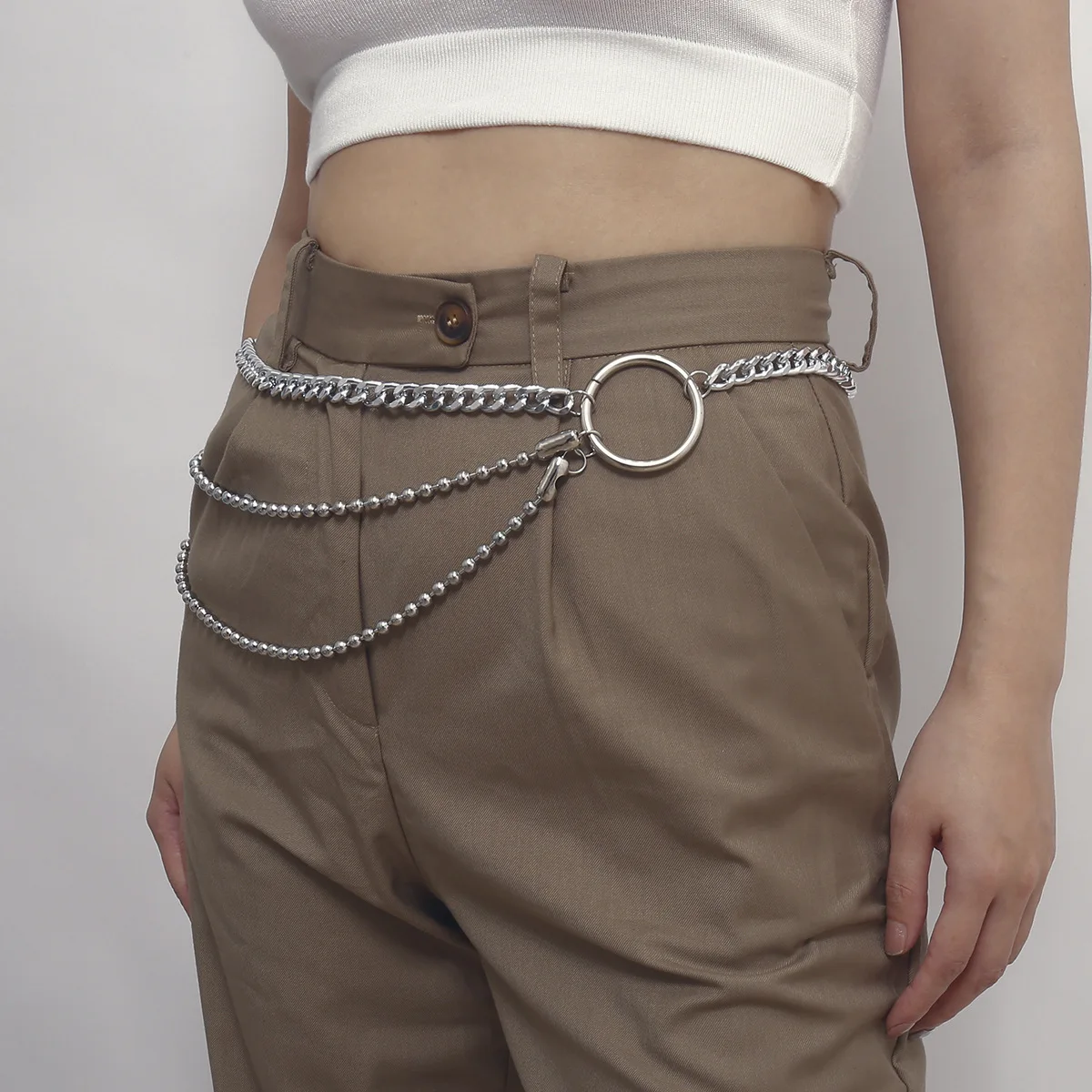 Body Chains for Women Waist Beads Jewelry Stainless Steel Belly Chain