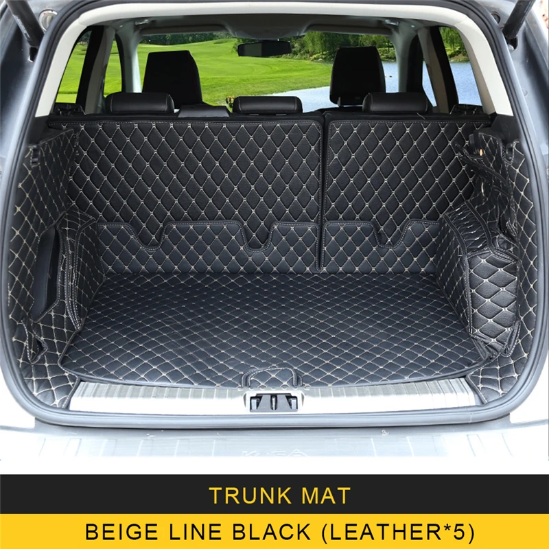 Trunk Mat Pad Tray Carpet Cushion Interior Accessories For Ford KUGA Escape Car Styling