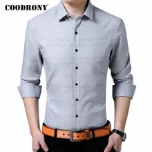 COODRONY Brand Long Sleeve Shirt Men Clothing 2020 Spring Autumn New Arrivals Business Casual Shirts Fashion Chemise Homme C6084