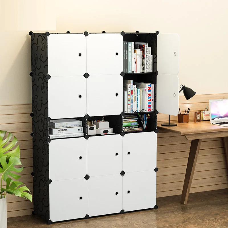 

[Wire Mesh Partition Ultra-strength Load-Bearing] Van Gordon Simplicity Bookcase Free Assembled Toys Storage Cabinets Storage Sh