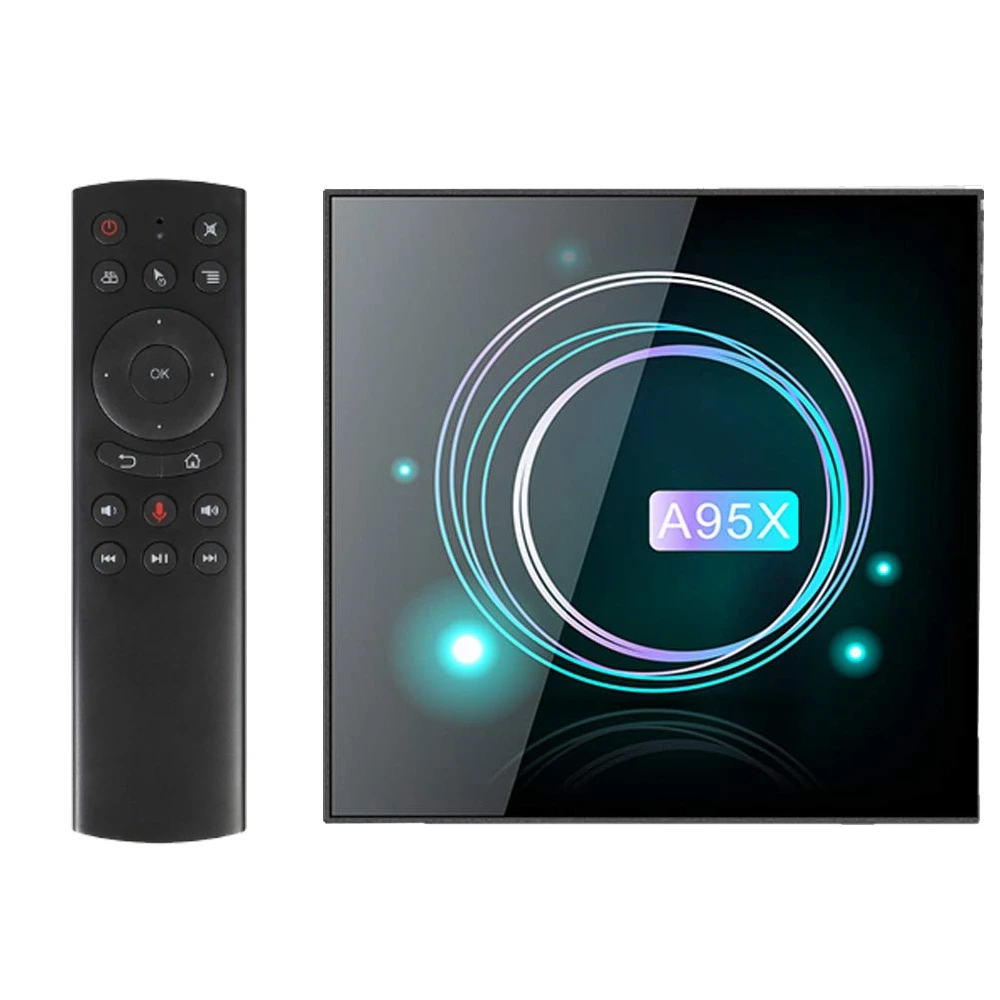 A95X F3 SLIM Amlogic S905X3 4 Гб ОЗУ 32 ПЗУ 5G WIFI Bluetooth 0 Android 9 4K 8K VP9 H.265 ТВ приставка поддержка