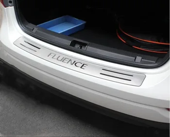 

stainless steel Rear bumper Protector Sill fit For Renault Fluence 2011 - 2018 fast ship