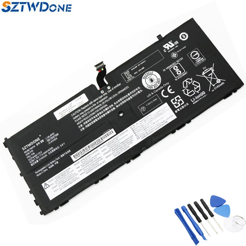 SZTWDONE L16L4P91 Новый аккумулятор для ноутбука Lenovo Thinkpad X1 Tablet gen 3 L16M4P91 L16S4P91 01AV453 01AV454