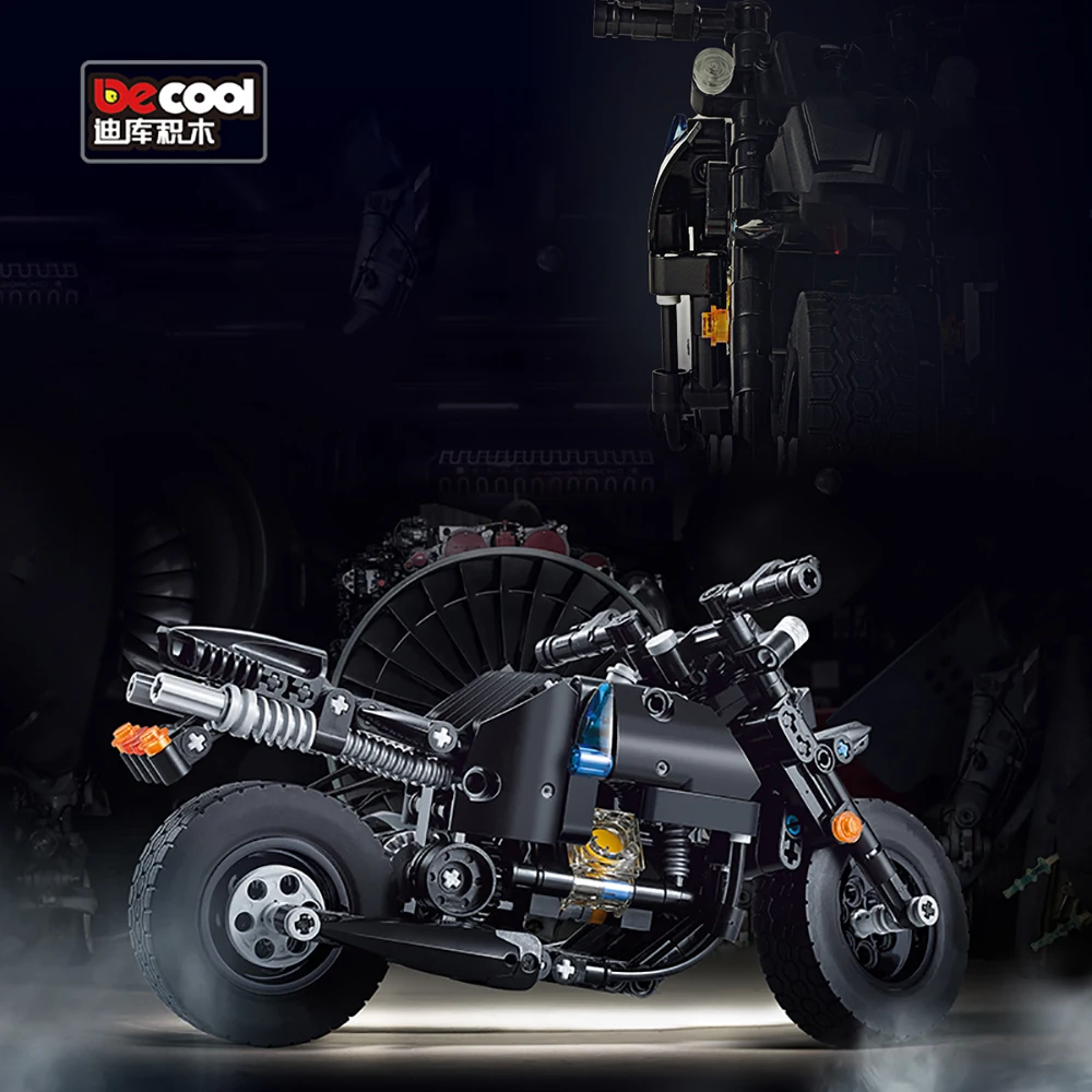 

Decool Technic Compatible legoed Motorcycle City Vehicles Motor Car Racing Speed Motorbike Road Model Eductional DIY Brick Toys