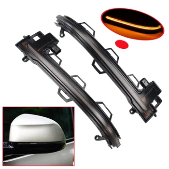 

LED Dynamic Turn Signal Blinker Side Mirror Flasher Light For BMW X3 G01 2018-2020 X4 G02 X5 G05 X6 G06 X7 G07 Repeater Light