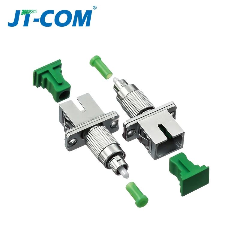 2pcs FC male to SC female UPC single mode SM hybrid Fiber Optic adapter APC MM  hybrid Fiber connector FC-SC fiber Coupler