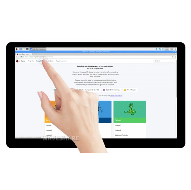 Waveshare 15.6 ġ   ġ ũ LCD, 1920*1080, HDMI, IPS, پ ý , ɼ ̱//  