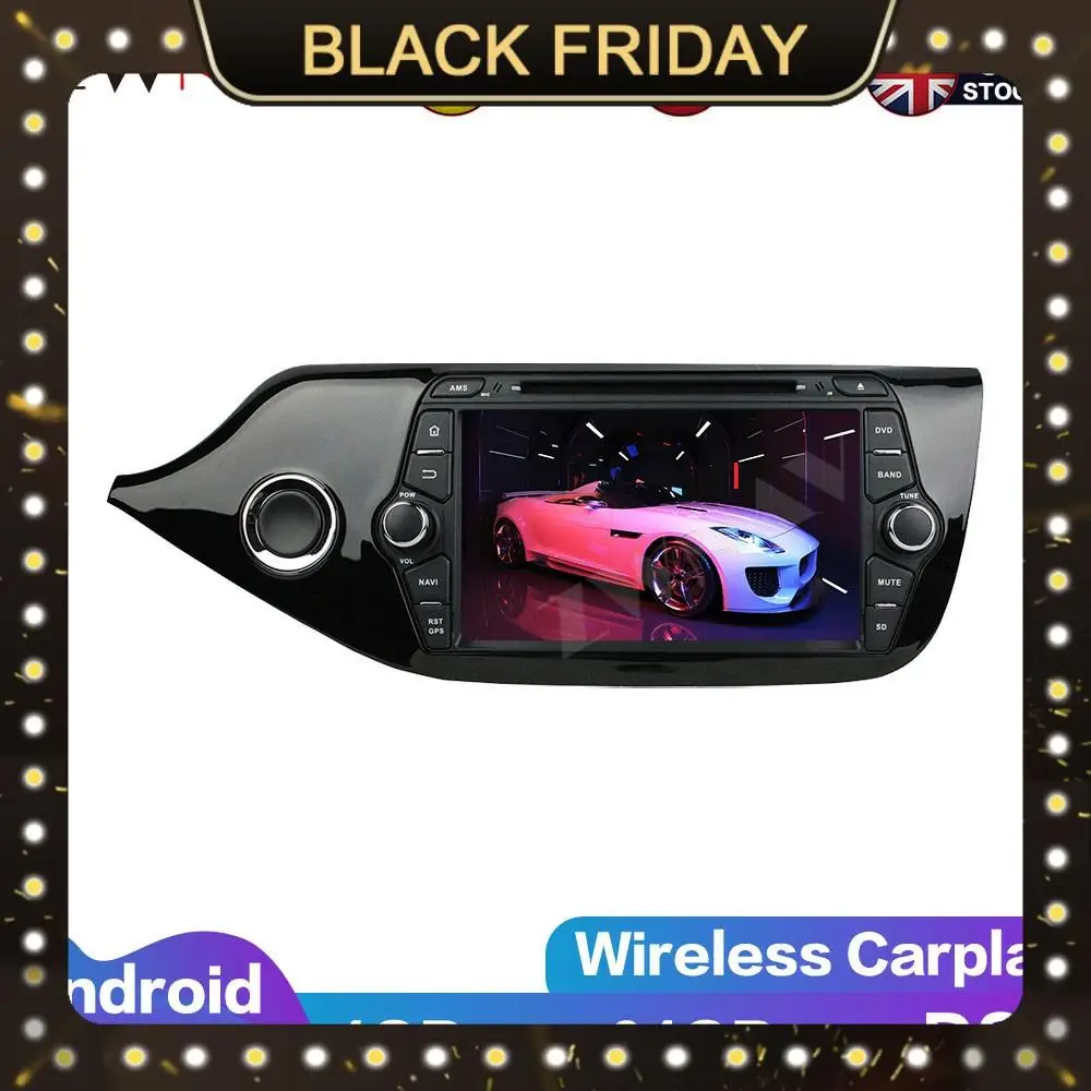 

Android 10.0 Car DVD Multimedia player for Kia Ceed 2013 2014 2015 GPS Glonass Navigation Radio Audio Stereo head unit free map