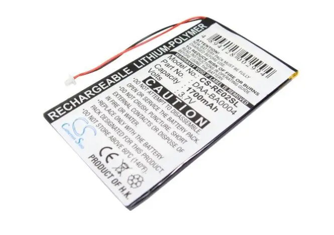 cameron sino 1700mah battery for CREATIVE DAP-HD0014 Labs Nomad Jukebox ZenTouch Zen Touch 20GB 40GB BA20603R79901 | Электроника