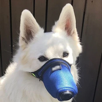 

PM2.5 Doggy Protective Mask Adjustable Breathable Anti Fog Smoke Protective Muzzle Mask with Breathing Valve