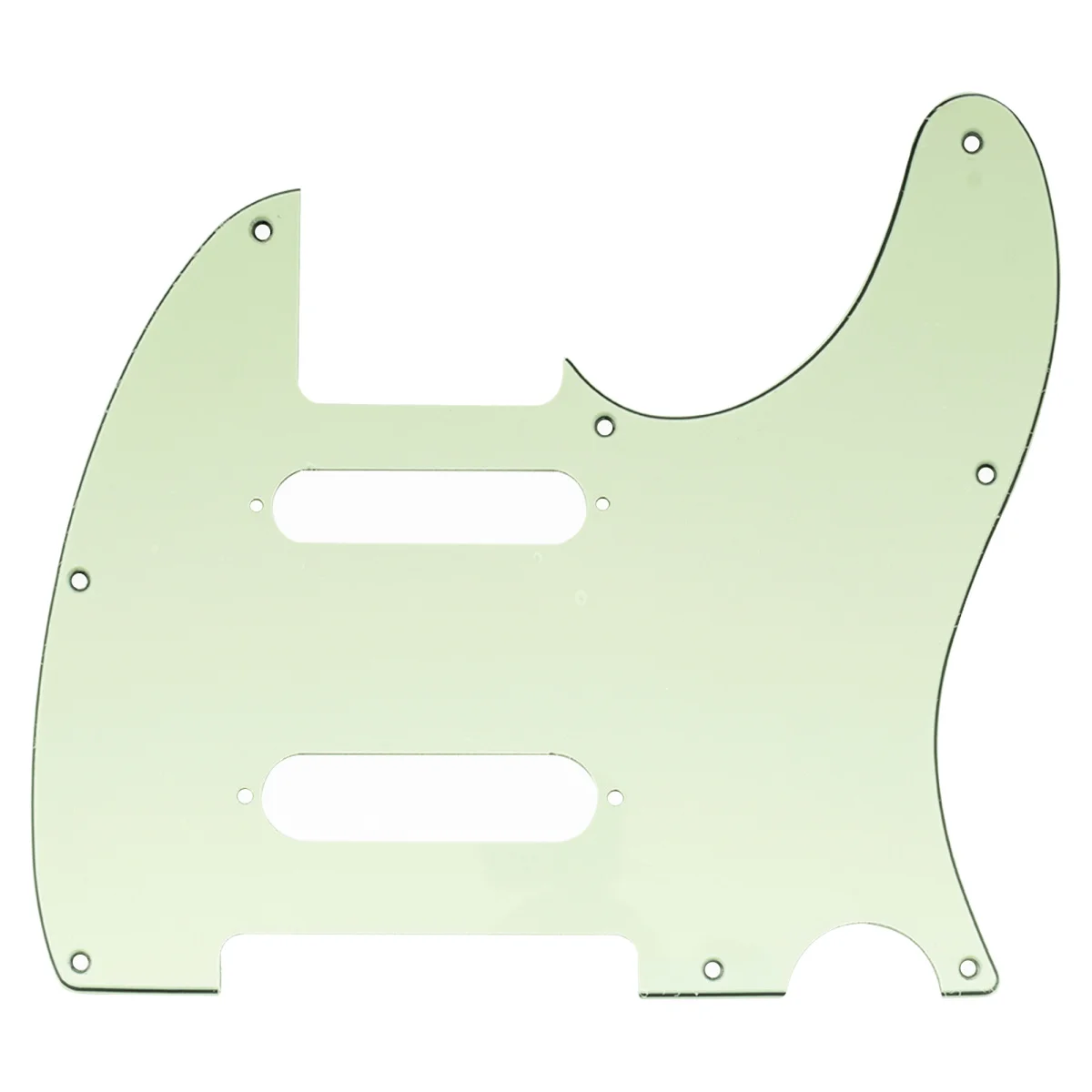 Электронная гитара Musiclily Pro с 8 отверстиями SS Tele Pickguard для США/Мексики Fender Deluxe Nashville