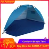 TOMSHOO Outdoor Beach Tent Sunshine Shelter 2 Person Sturdy  170T Polyester Sunshade Tent for Fishing Camping Hiking Picnic Park ► Photo 1/6