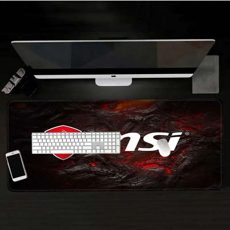 Maiya My Favorite MSI Rubber Mouse Mat Pad Large Mouse Pad Keyboards Mat