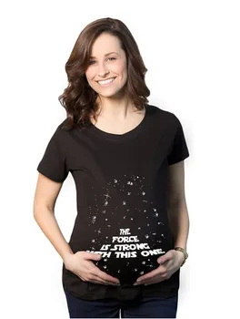 

2020 Women's Pregnant Blouse Short Sleeve T-Shirt Comfy Casual Maternity Tops Fit Pregnancy Shirt Maternity Clothes