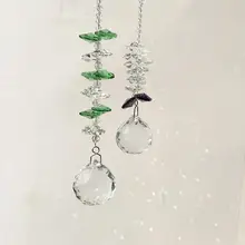 2PK/Набор 30 мм ручной работы Suncatcher Радуга производитель хрустальный шар Призма кулон рождественские подвесные украшения для дома свадебный Декор сувениры