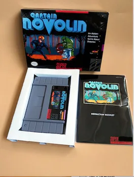 

16Bit Games ** Captain Novolin ( USA Version!! Box+Manual+Cartridge!! )