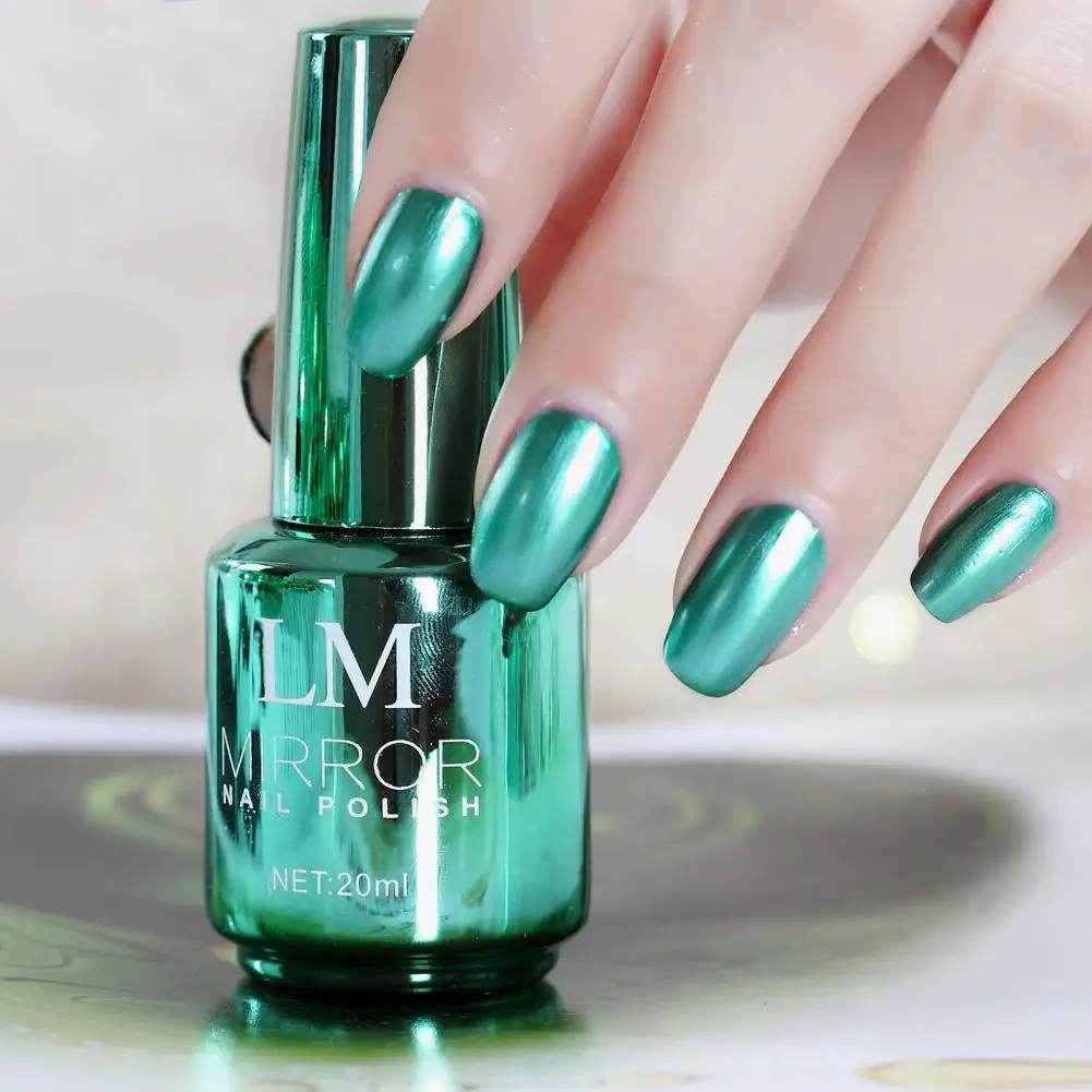 20ml Nail Polish Resin Gel Metallic Mirror Effect Lasting Nail Decor Quick Drying Makeup Tools Art Decoration nail polish nail art tools