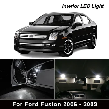 

12X Canbus Car Accessories Interior LED Lights Kit For Ford Fusion 2006 - 2009 Map Dome Glove Box Trunk License plate light