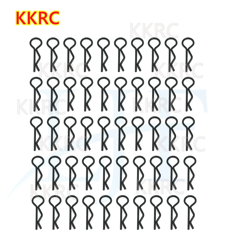 10pcs RC Car Metal Bodyshell Clips Pin R Shape for Traxxas TRX4 SCX10 Wraith 1/10 RC Buggy RC Rock Crawler Vehicle Model batman remote control car