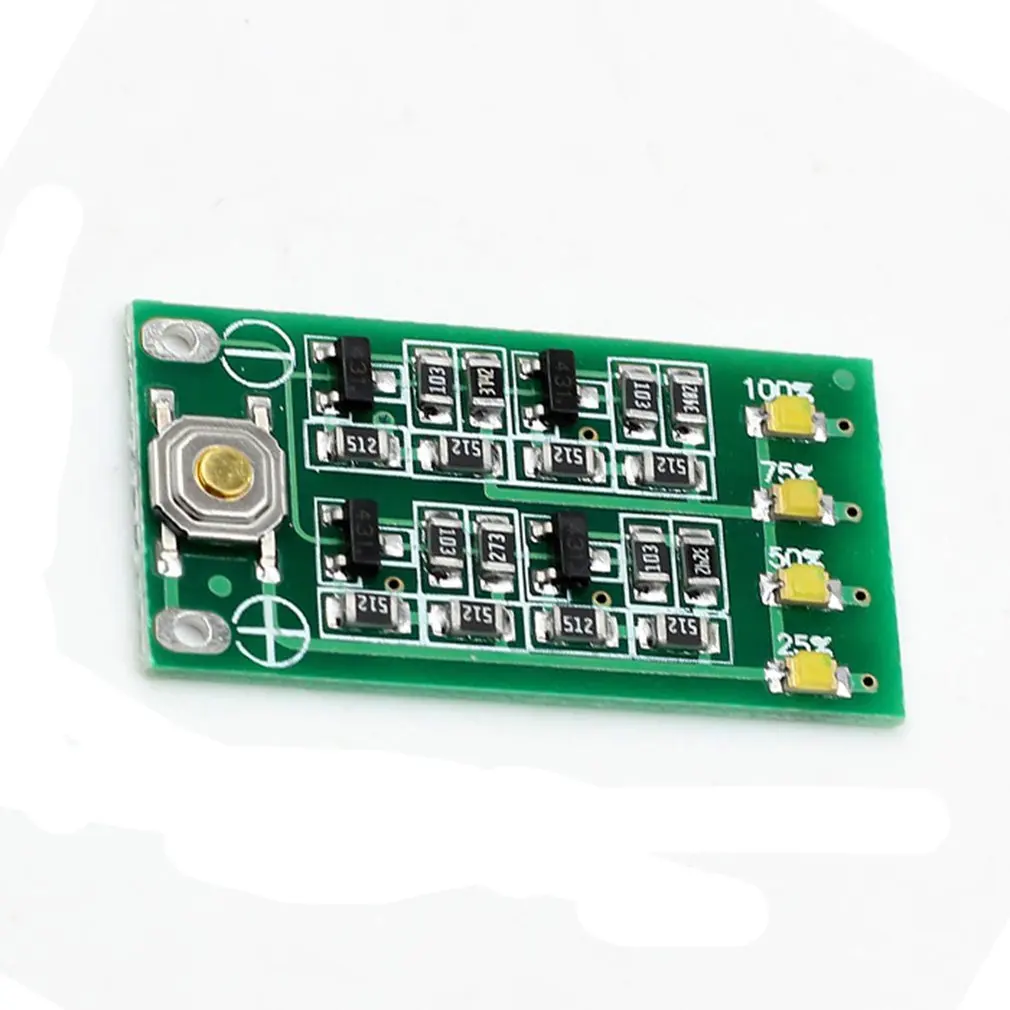 

12.6V Lithium Battery Capacity Display Board 3 String 11.1V 12V 12.6V Lithium Battery Power Display Panel