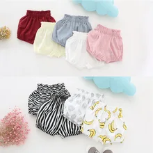 INS/ стиль; детская одежда; женские брюки с оборками; шорты-фонарики; большие брюки; хлопковые брюки; верхняя одежда