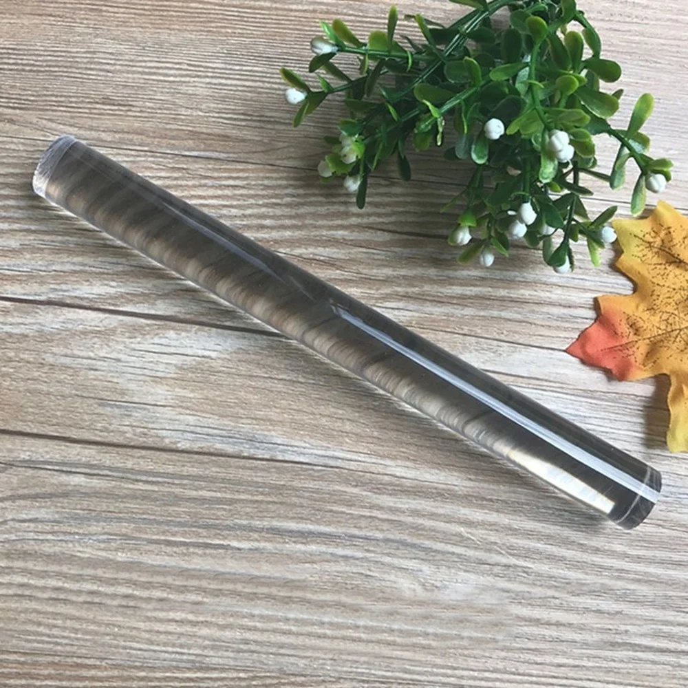 20cm Solid Clay Acrylic Rolling Pin Slime Roller DIY Modelling Pottery Porcelain Tool