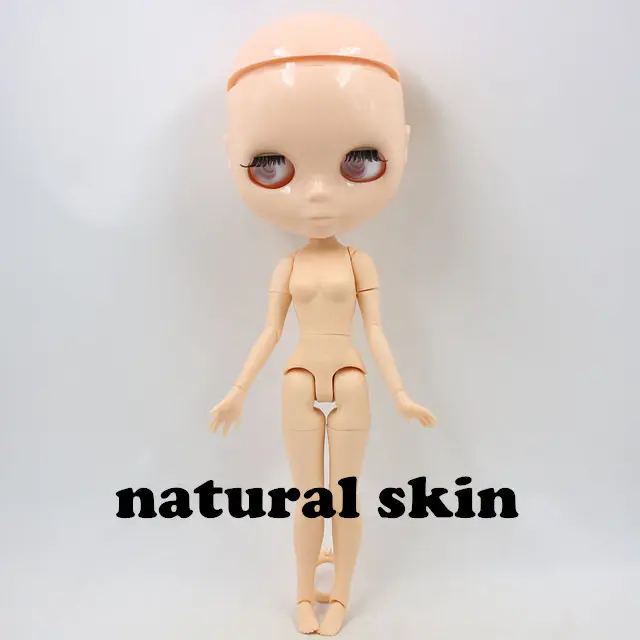 factory blyth doll joint body bjd toy without makeup shiny face for cutom doll DIY 8
