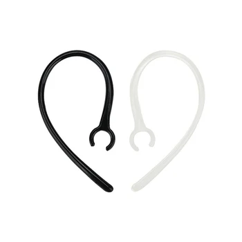 

50PCS 6mm Bluetooth Earphone Accessories Ear Hook Loop Clip Headset Earhook Black Replacement Earhook Earloop Clip