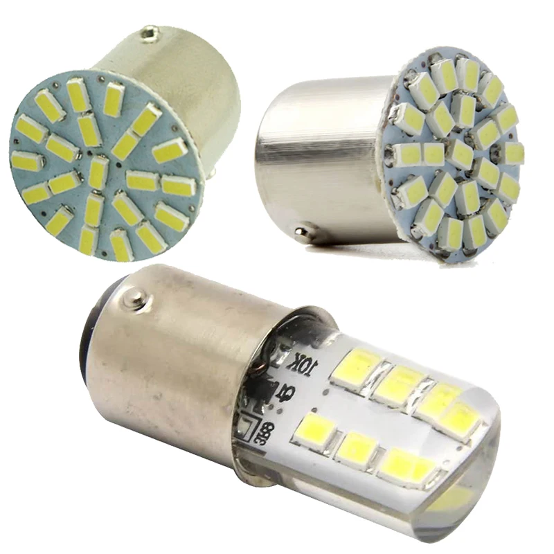 

LED 1157 Strobe Flash Blink 12 SMD 2835 LED Silicone 1157 BAY15D P21/5W Reverse Lights Brake Light Parking Lamp White Red 100pcs