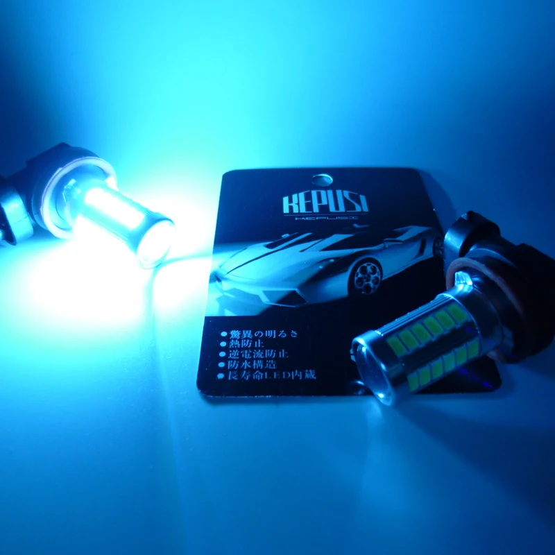 2x Car Fog Lamp H8 H11 Led Bulb Auto Driving Running Light For MK3 MK4 Lavida Sagitar Touarge Touran Passat B7 Magotan Golf
