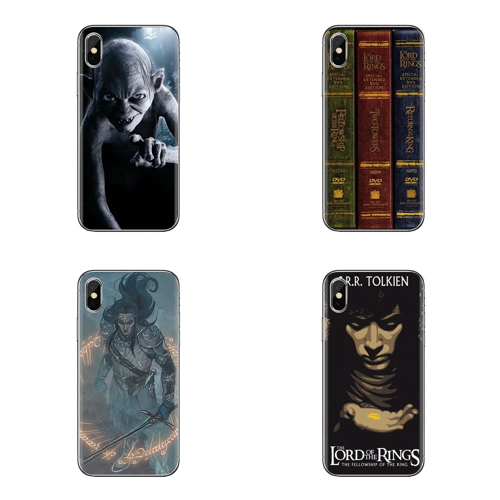 Transparent Soft Case Covers For LG G3 G4 Mini G5 G6 G7 Q6 Q7 Q8 Q9 V10 V20 V30 X Power 2 3 K10 K4 K8 2017 The Lord of Rings |