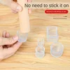 20pcs Transparent Chair Leg Caps Non-slip Furniture Table Floor Feet Cover Protector Pads Rubber furniture hole plugs Home decor ► Photo 2/6