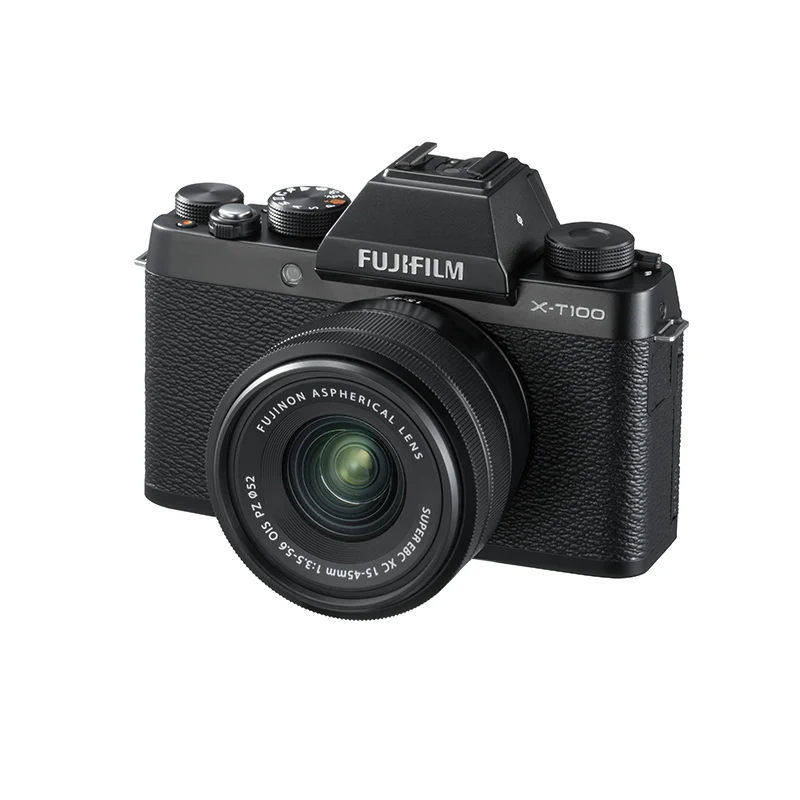 Fujifilm X-T100/XT100 беззеркальная цифровая Камера с XC15-45mm F3.5-5.6 OIS PZ объектив