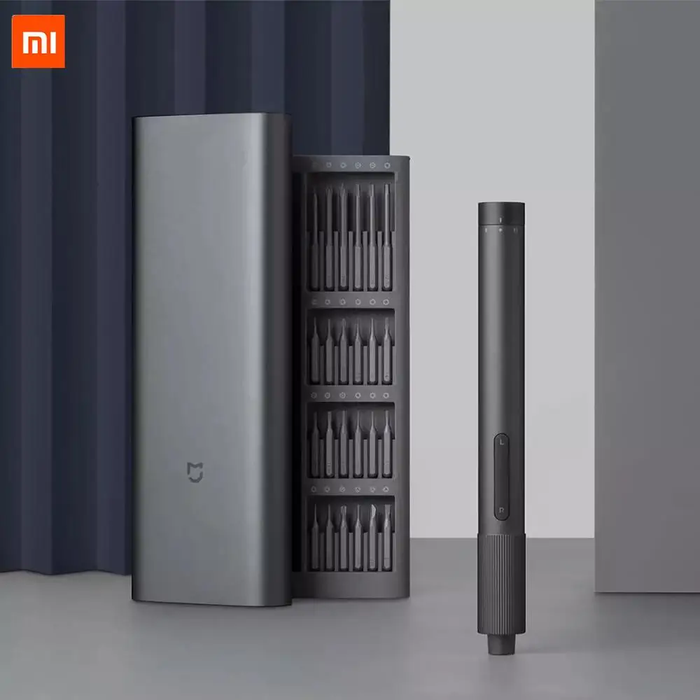 Комплект электрической отвертки Xiaomi Mijia 24 в 1 S2 Биты 2 зубчатые магнитные бит
