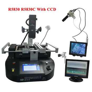 شراء LY R5830 5830C بغا محطة إعادة العمل الهواء الساخن 3 مناطق شاشة تعمل باللمس لأجهزة الكمبيوتر المحمول اللوحة لعبة مجلس PS3 PS4 رقاقة إصلاح 4500 واط CCD