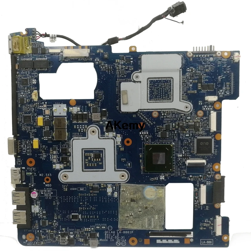  LA-8861P BA59-03541A BA59-03397A Laptop Motherboard For Samsung NP350 NP350V5C 350V5X QCLA4 HM76 DD