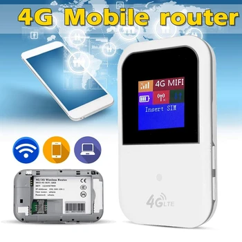 

4G Mobile Unicom Telecom Router Wireless Internet Card Carry-On Auto WiFi Wireless Router
